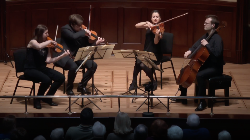 Haydn String Quartet in D Op.76 No.2, Live at Wigmore Hall